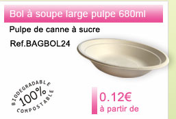 Bol à soupe large