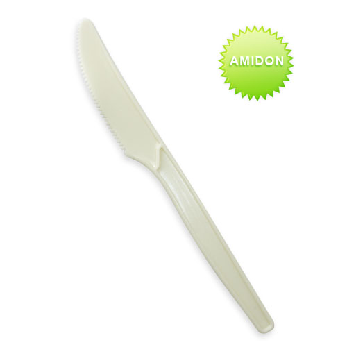 Couteau biodégradable amidon 16.8cm