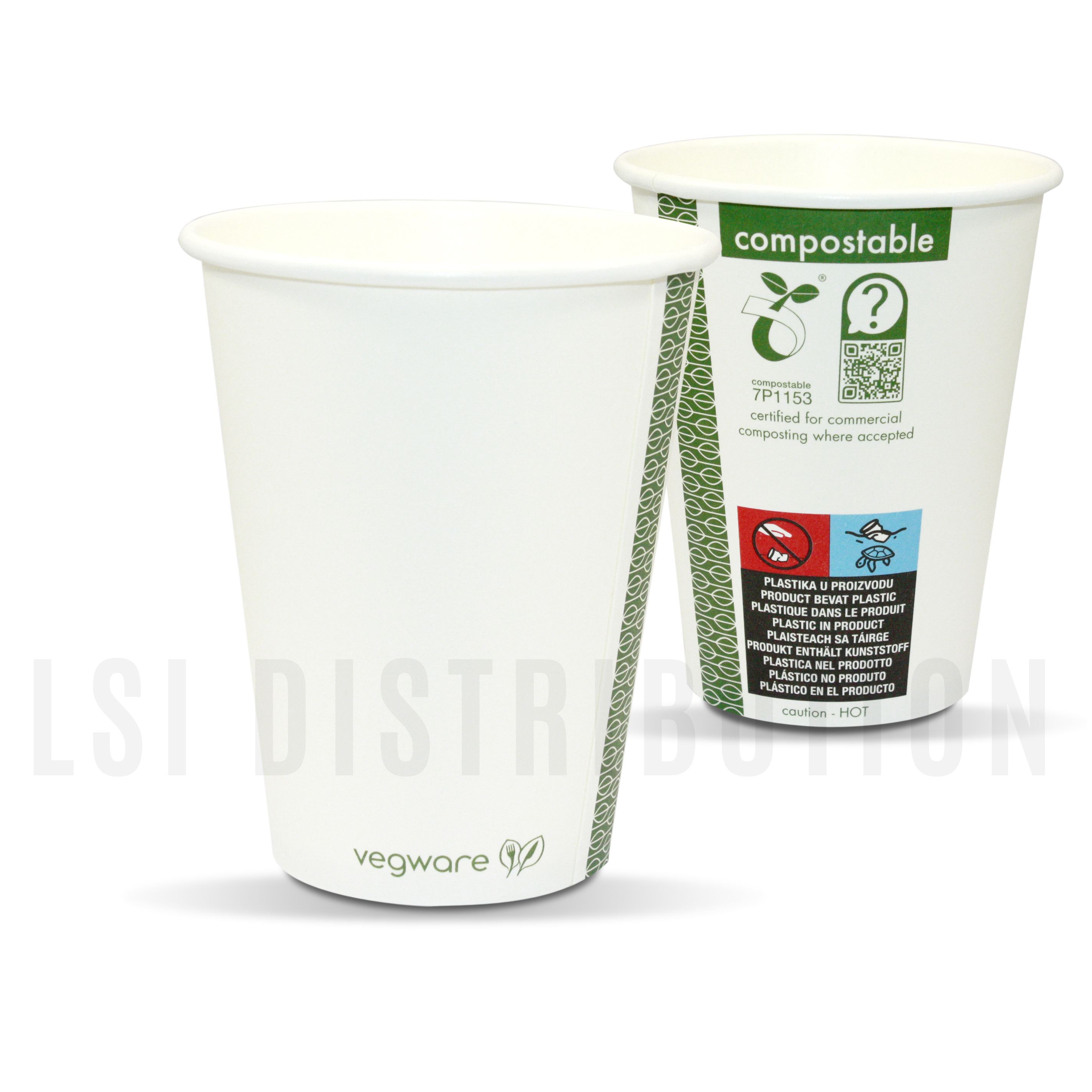 Gobelets carton biodégradables et compostables