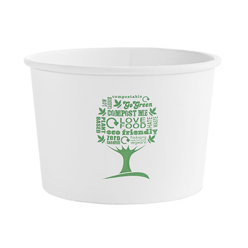 Gobelets carton biodégradables et compostables