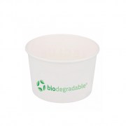 Pot à glace en carton biodégradable 120ml