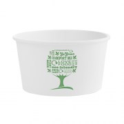 Pot à soupe à glace en carton biodégradable 360ml