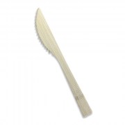 Couteau en bambou jetable éco 17cm